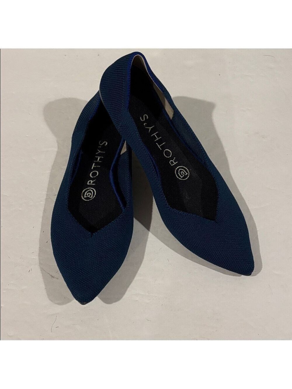 Rothy’s Blue Pointed Toe Flats - Size 6